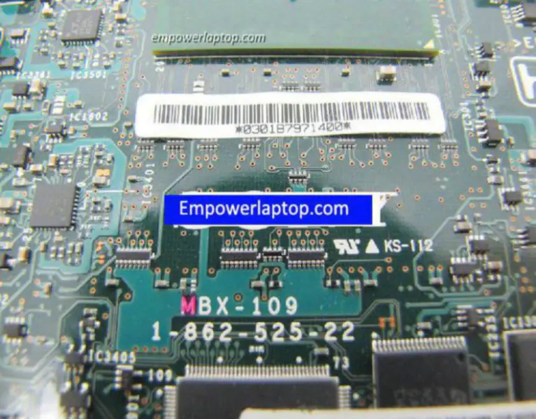 Scheda madre Sony A8068749A MBX-109 1-862-525-22