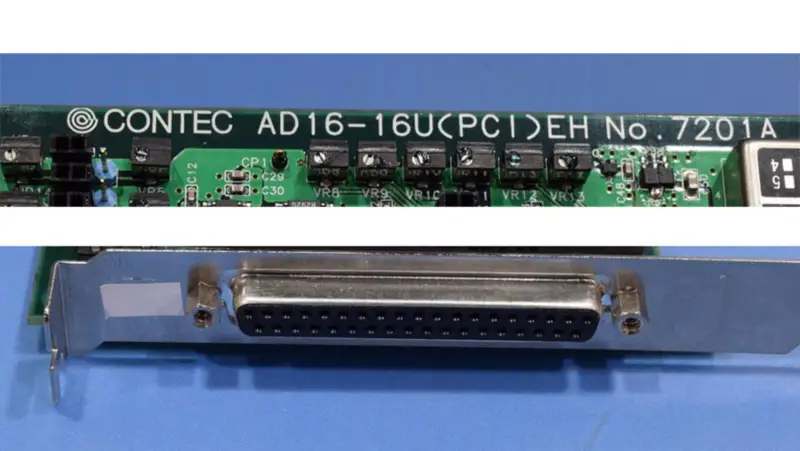 Scheda DAQ CONTEC AD16-16U(PCI)EH NO.7201A