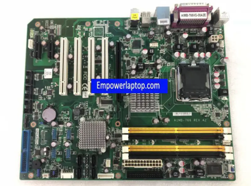 Scheda madre Advantech AIMB-766 REV.A2 AIMB-766VG-00A2E 08GSAQ35001107