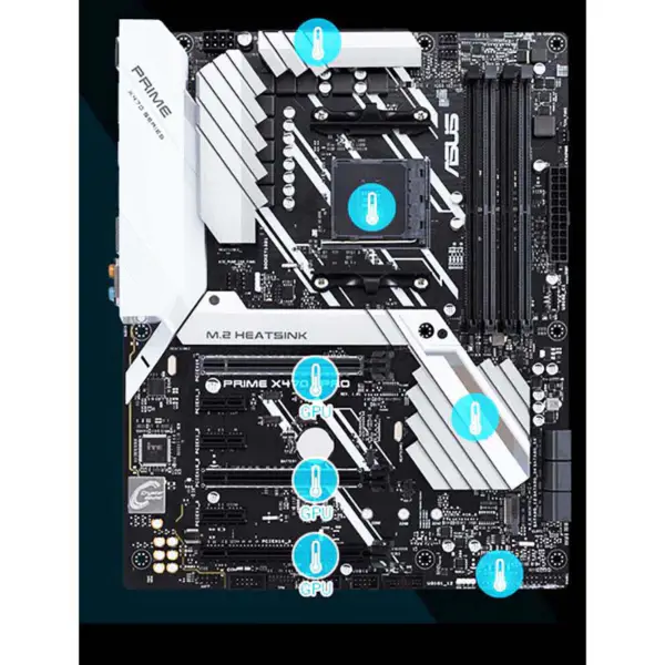 Scheda madre per Asus Prime X470-pro