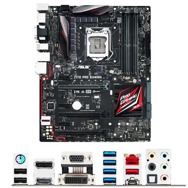 Scheda madre di gioco Z170 per Asus Z170 Pro Gaming