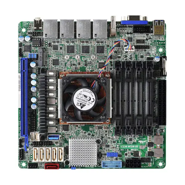 Asrock C236wsi4-85 Ddr4 Ecc Udimm 64gb Supporto E3-1585 V5