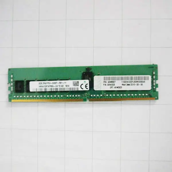 Per Lenovo Ram 46w0827 46w0825 8gb 2rx8 Pc4-2400t Ddr4 2400 Reg Ecc Server Memory