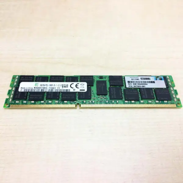 Memoria del server per Hp 647901-b21 647653-081 16gb Ddr3 1333 10600r Ram
