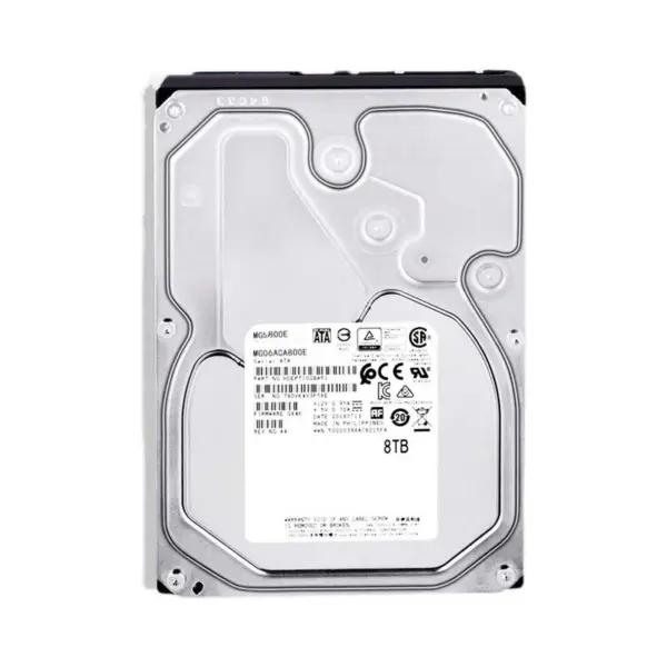 8tb per Server Desktop Hard Disk Mg06aca800e Disco rigido 7200 Rpm Sata 6gb/s 256mb Cache 3.5inch Hdd