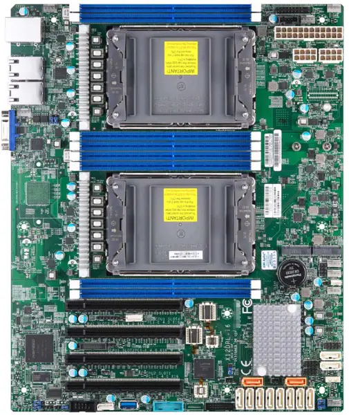 X12dpl-i6 Per Supermicro Scheda Madre Lga-4189 Processori Scalabili Xeon Pci-e 4.0 Sata3 (6 Gbps) Doppia Lan Con Intel I210