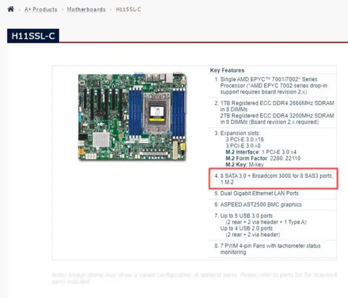 Scheda madre Supermicro H11ssl-c
