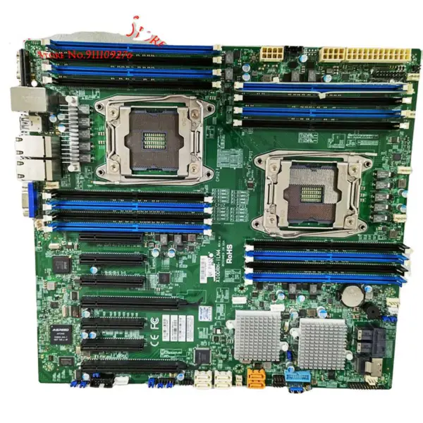 X10drh-iln4 per scheda madre Supermicro Lga2011 E5-2600 V4/v3 Famiglia Ddr4 Ipmi 2.0
