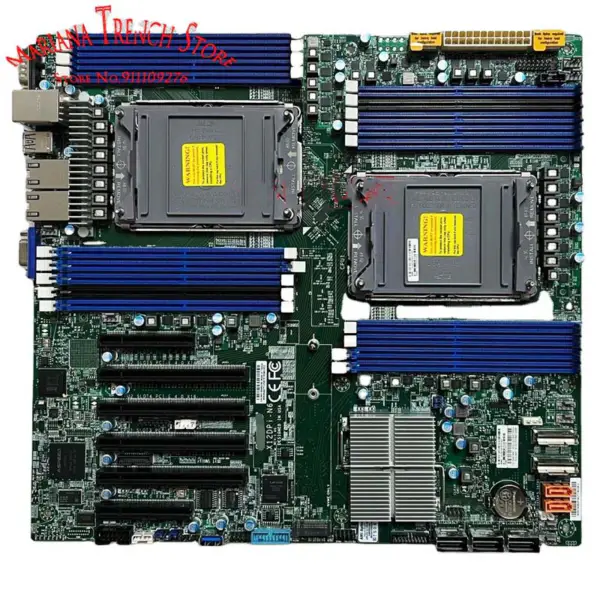 X12dpi-n6 per scheda madre Supermicro con doppio processore scalabile Xeon di terza generazione Lga-4189 Porta Lan Gigabit Ethernet Rj45