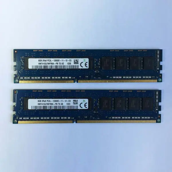 8gb Ddr3l 2400mhz Ecc Udimm Ram per la memoria del server Dell R210 R220 R310 R320