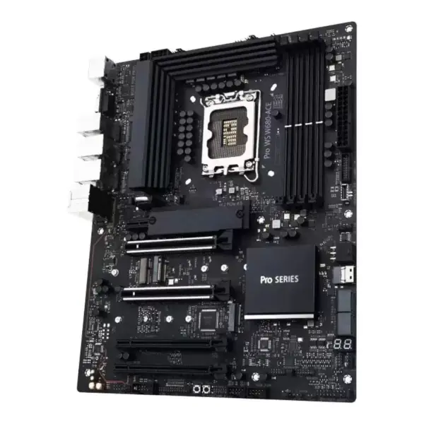 Scheda madre per workstation Pro Ws W680-ace Atx Lga 1700 Processori Core di 12a/13a generazione