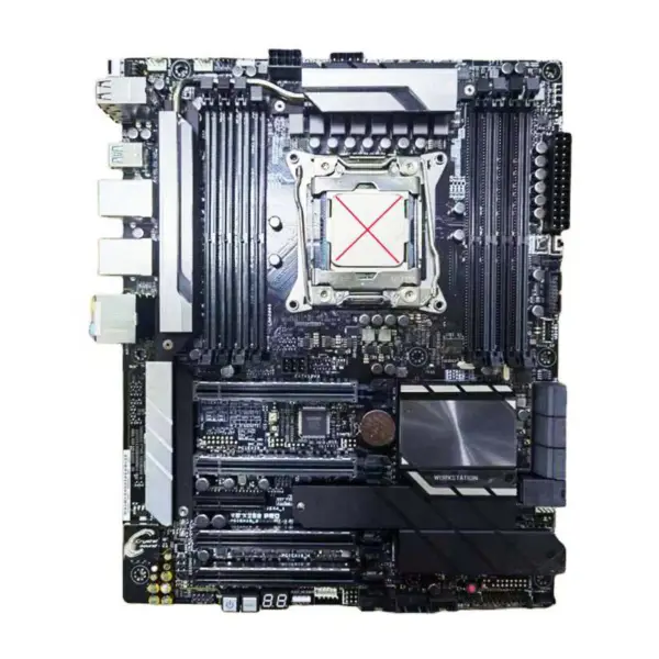 Ws X299 Pro per la scheda madre workstation Asus 2066 Atx con Ddr4 4133mhz doppio M.2 e M.2 Dissipatori U.2 e porte Usb 3.1 Gen 2