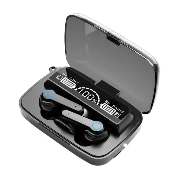 Amazzoni Vendita calda M19 Tws 5.0 Sport Earbuds Cancellazione del rumore Ear Buds Wireless Bt 5.1 Cuffie con microfono