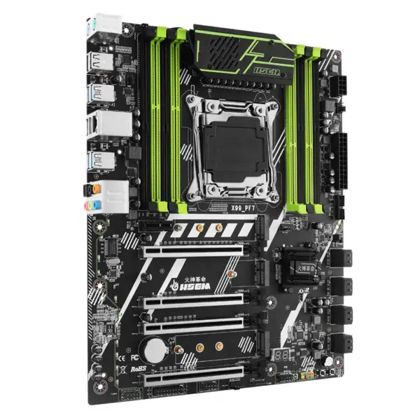 Hsgm X99-pf7 Supporto quattro canali Ddr3/ddr4 X99 Chipset Server Motherboard