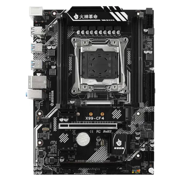 Hsgm X99-cf4 Scheda madre 4*ddr4 Recc 128 memoria X99 Chipset Scheda madre Pc da gioco ad alte prestazioni