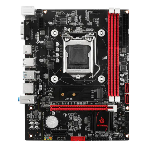 Scheda madre per computer Hsgm Desktop H81-v8185 Lga 1150 Cpu Socket