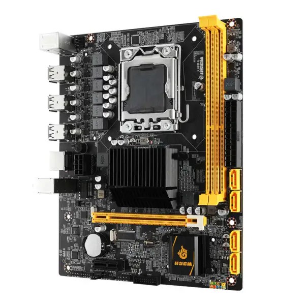 Hsgm X58-6s Lga 1366 Cpu Socket 8*usb2.0 Port Computer Server Motherboard