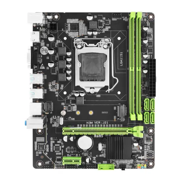 Hsgm H310 Server Motherboard 2*ddr4 Udimm 64gb memoria Desktop Computer Motherboard