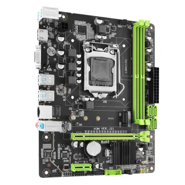 Hsgm H310 Server Motherboard 2*ddr4 Udimm 64gb memoria Desktop Computer Motherboard