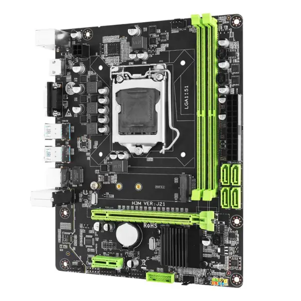 Hsgm H310 Server Motherboard 2*ddr4 Udimm 64gb memoria Desktop Computer Motherboard