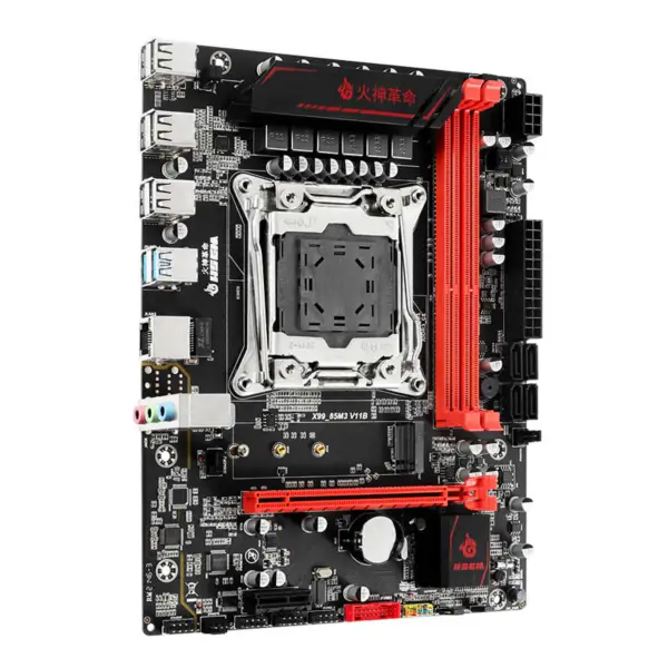 Hsgm X99-85m3 Scheda madre Chipset Lga 2011-3 Supporto doppio canale Ddr3 Pc Server Scheda madre