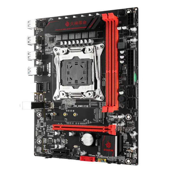 Hsgm X99-85m3 Scheda madre Chipset Lga 2011-3 Supporto doppio canale Ddr3 Pc Server Scheda madre