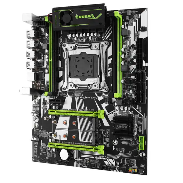 Scheda madre Hsgm X99-s680 64gb di memoria Supporto di fascia alta a doppio canale Ddr3/ddr4 Scheda madre per server