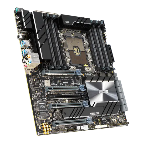 Asus C621 C621e Motherboard Lga 3647 Pro Ws C621 64l Sage 10g