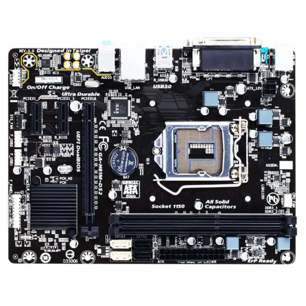 Scheda madre Ga H81 Ddr3 Supporto per cpu di quarta generazione Lga1150 Ddr3 Ga H81m Ds2