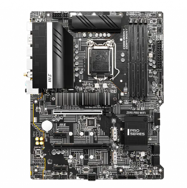 Scheda madre Lga 1200 Z590m Scheda madre Ddr4 10th 11th Gen Z590 Pro Wifi