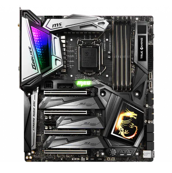 Scheda madre Ms Z390 Ddr4 Z390m Lga 1151 Scheda madre 9th 8th Gen I7 9700k I9 9900k Meg Z390 Godlike