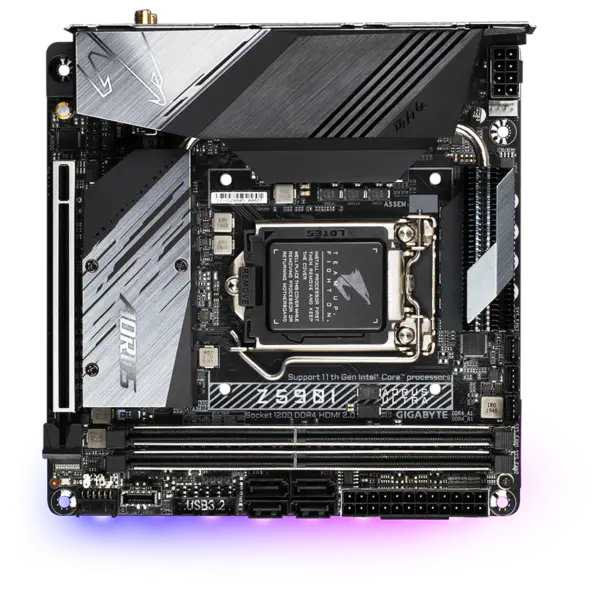 Ga Gaming Z590m Lga 1200 Z590 Mini Itx Scheda madre 10a 11a generazione Z590i Aorus Ultra