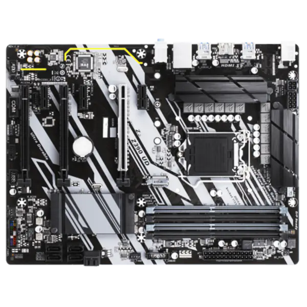 Ga Computer Mainboard Z390m Lga 1151 9th 8th Gen I7 9700k I9 9900k Z390 Ud