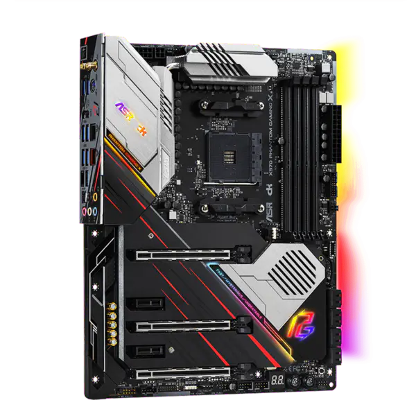 AsRock Scheda madre Am4 Socket 2000 3000 4000 G-series 5000 e 5000 G-series Cpu X570 Phantom Gaming X