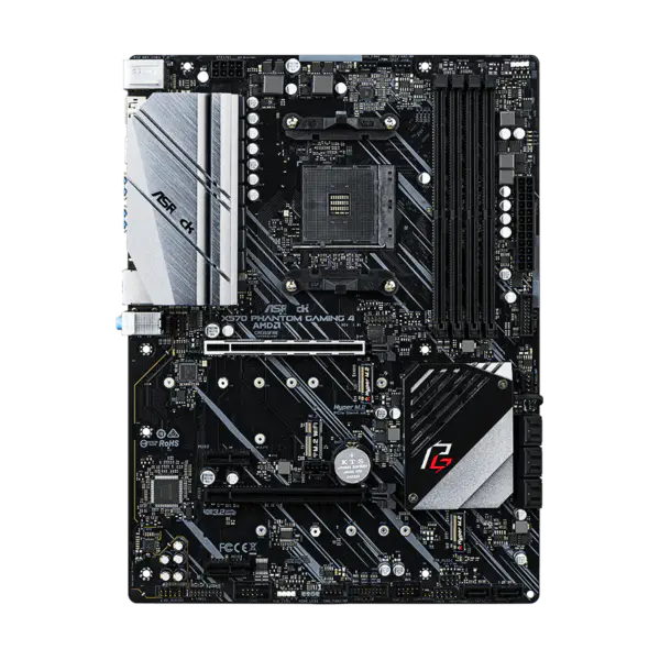 AsRock Scheda madre Am4 Socket 2000 3000 4000 G-series 5000 e 5000 G-series Cpu X570 Phantom Gaming 4