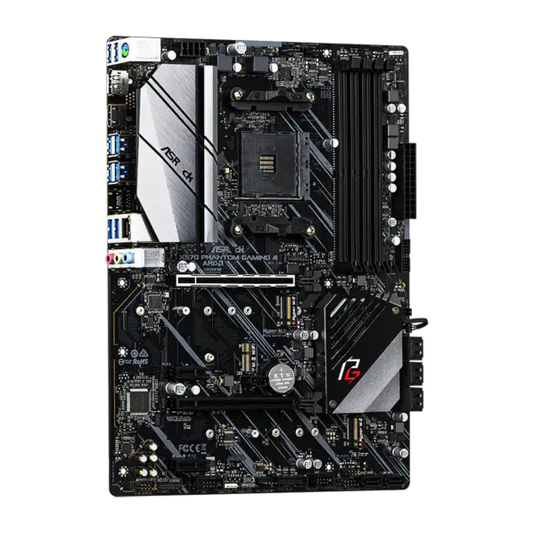 AsRock Scheda madre Am4 Socket 2000 3000 4000 G-series 5000 e 5000 G-series Cpu X570 Phantom Gaming 4