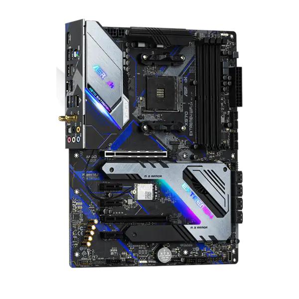 Scheda madre AsRock X570 Extreme4 Am4 Socket 2000 3000 4000 G-series 5000 e 5000 G-series Desktop Processor