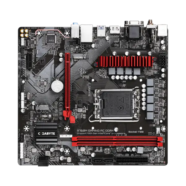 Scheda madre Gigabyte B760M GAMING AC DDR4