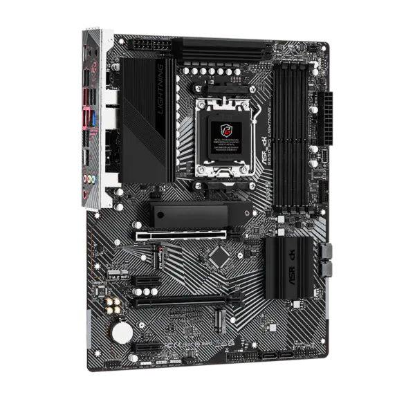 Asrock Atx Scheda Madre B650 Pg Light Ning Ddr5 Am5 Supporto Cpu 7950x 7900x 7700x 7600x