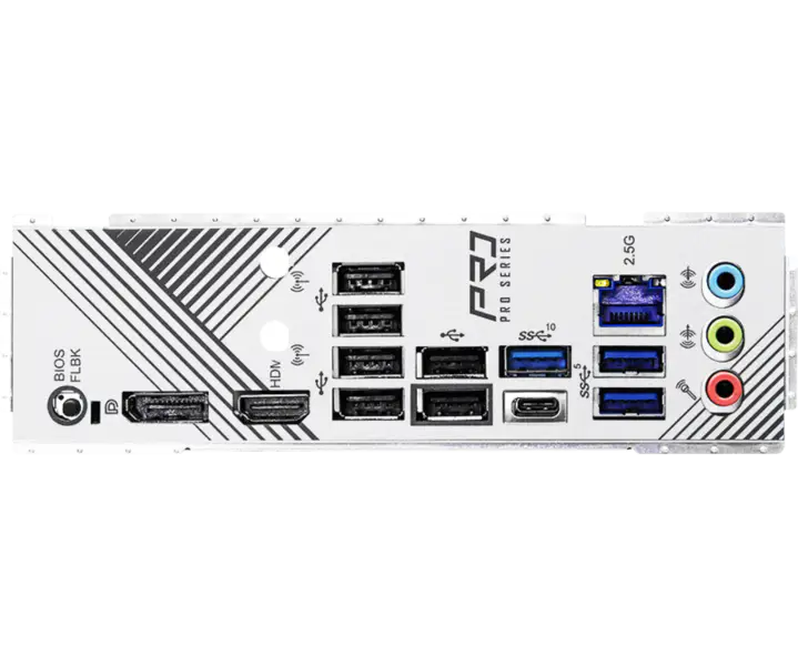 AsRock Atx Scheda Madre B650 Pro Rs Ddr5 Am5 Supporto Cpu 7950x 7900x 7700x 7600x