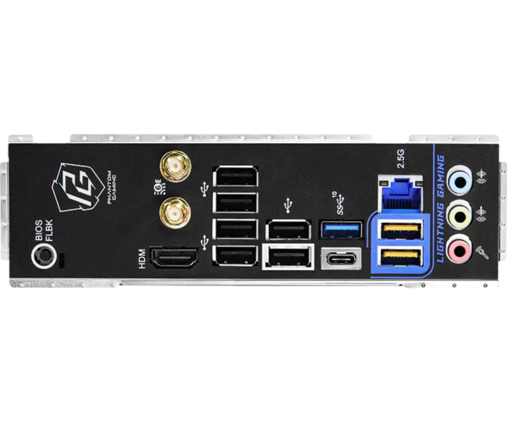 AsRock Atx Scheda Madre B650e Pg Riptide Wifi Ddr5 Am5 Supporto Cpu 7950x 7900x 7700x 7600x