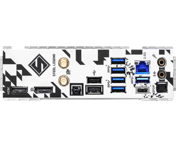 AsRock Atx Scheda Madre B650e Steel Legend Wifi Ddr5 Am5 Supporto Cpu 7950x 7900x 7700x 7600x