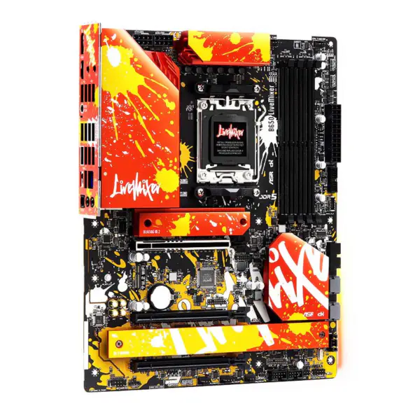 AsRock Scheda madre B650e Steel Legend Pg Riptide Pg-itx Wifi6 Pro Rs B650m Pg Riptide B650 Livemixer B650m-c