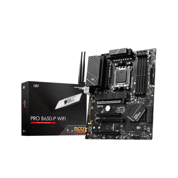 Ms Atx Scheda Madre Pro B650-p Wifi Ddr5 Am5 Supporto Cpu 7950x 7900x 7700x 7600x B650