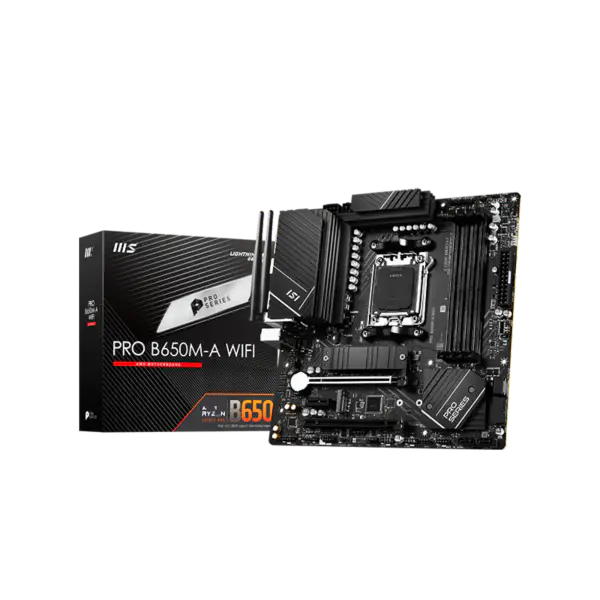 Ms M-atx Scheda Madre Pro B650m-a Wifi Ddr5 Am5 Supporto Cpu 7950x 7900x 7700x 7600x B650m-a