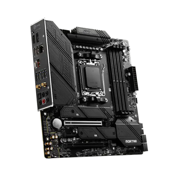 Ms M-atx Scheda Madre Mag B650m Mortaio Wifi Ddr5 Am5 Supporto Cpu 7950x 7900x 7700x 7600x