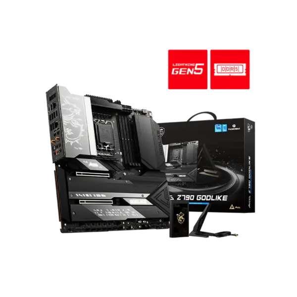Scheda madre Ms Gamer Meg Z790 Godlike Wifi Ddr5 Scheda madre Cpu 13900k 13600kf 13700kf 13900kf