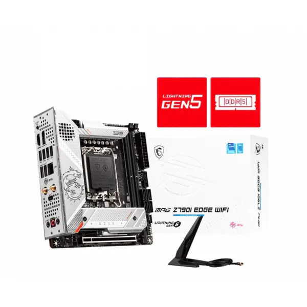 Scheda madre Ms Gamer Mpg Z790i Edge Wifi Ddr5 Scheda madre Cpu 13900k 13600kf 13700kf 13900kf