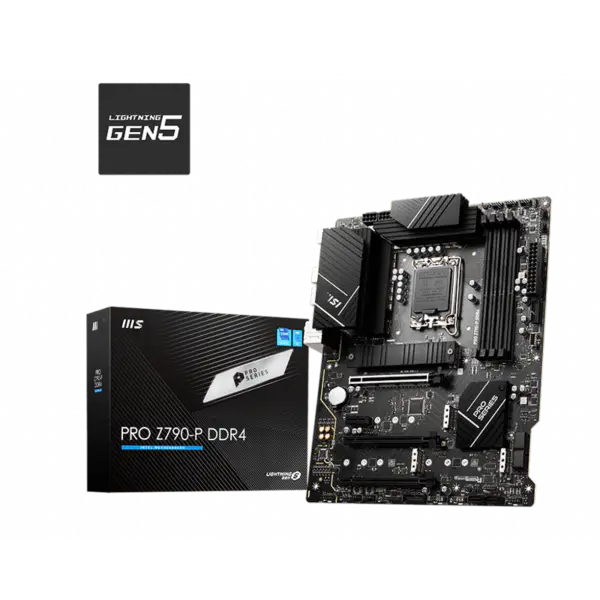 Ms Scheda Madre Pro Z790-p Ddr4 D4 Memoria Lga 1700 Intl 13° 12° Gen Z790-p 13900k 13600kf 13700kf 13900kf
