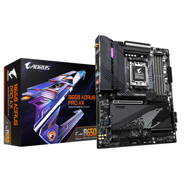 Giga Ddr5 Scheda madre B650e B650a B650m Atx B650 Aorus Pro Ax Wifi6 Cpu 7700x 7600x 7950x 7900x Am5
